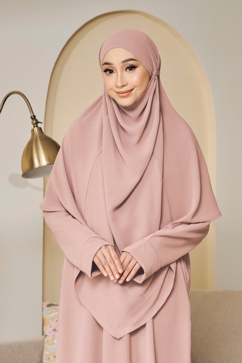 NEEMA French Khimar in Pink